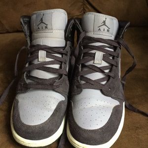 Purple Nike Air Jordans